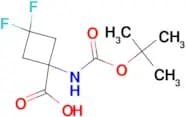 1-(Boc-amino)-3,3-difluorocyclobutanecarboxylic acid