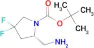 (S)-1-BOC-2-(AMINOMETHYL)-4,4-DIFLUOROPYRROLIDINE