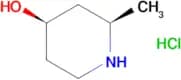 (2R,4R)-2-METHYLPIPERIDIN-4-OL HCL