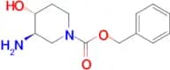TRANS-BENZYL 3-AMINO-4-HYDROXYPIPERIDINE-1-CARBOXYLATE