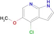 4-CHLORO-5-METHOXY-1H-PYRROLO[2,3-B]PYRIDINE