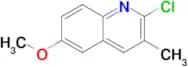 2-CHLORO-6-METHOXY-3-METHYLQUINOLINE