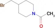 1-(4-BROMOMETHYL-PIPERIDIN-1-YL)-ETHANONE