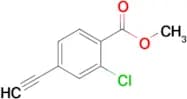 2-CHLORO-4-ETHYNYL-BENZOIC ACID METHYL ESTER