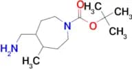TERT-BUTYL 4-(AMINOMETHYL)-5-METHYLAZEPANE-1-CARBOXYLATE
