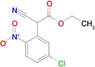 ETHYL 2-(5-CHLORO-2-NITROPHENYL)-2-CYANOACETATE