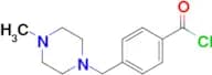 4-((4-METHYLPIPERAZIN-1-YL)METHYL)BENZOYL CHLORIDE