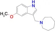 3-(Azepan-1-ylmethyl)-5-methoxy-1H-indole