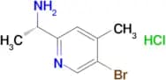 (S)-1-(5-BROMO-4-METHYLPYRIDIN-2-YL)ETHANAMINE HCL
