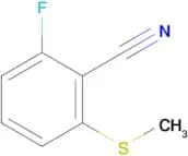 2-FLUORO-6-(METHYLTHIO)BENZONITRILE