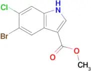 METHYL 5-BROMO-6-CHLORO-1H-INDOLE-3-CARBOXYLATE