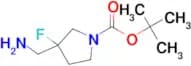 TERT-BUTYL 3-(AMINOMETHYL)-3-FLUOROPYRROLIDINE-1-CARBOXYLATE