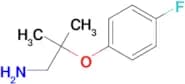 2-(4-FLUOROPHENOXY)-2-METHYLPROPAN-1-AMINE