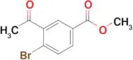METHYL 4-BROMO-3-ACETYLBENZOATE