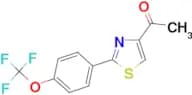 1-[2-(4-Trifluoromethoxy-phenyl)-thiazol-4-yl]-ethanone