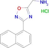 C-(3-Naphthalen-1-yl-[1,2,4]oxadiazol-5-yl)-methylamine; hydrochloride