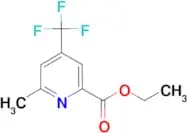 6-Methyl-4-trifluoromethyl-pyridine-2-carboxylic acid ethyl ester