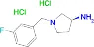 (S)-1-(3-Fluorobenzyl)pyrrolidin-3-amine dihydrochloride