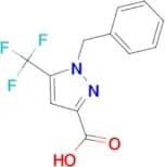 1-Benzyl-5-(trifluoromethyl)-1H-pyrazole-3-carboxylic acid