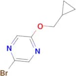2-Bromo-5-(cyclopropylmethoxy)pyrazine