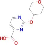 2-(Tetrahydro-2H-pyran-4-yloxy)pyrimidine-4-carboxylic acid