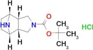 Tert-butyl rac-(1R,2S,6R,7S)-4,10-diazatricyclo[5.2.1.0~2,6~]decane-4-carboxylate hydrochloride