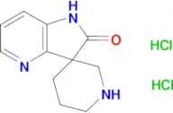 Spiro[piperidine-3,3'-pyrrolo[3,2-b]pyridin]-2'(1'H)-one dihydrochloride