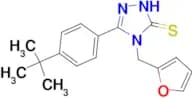 5-(4-tert-Butyl-phenyl)-4-furan-2-ylmethyl-4H-[1,2,4]triazole-3-thiol