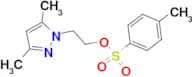 Toluene-4-sulfonic acid 2-(3,5-dimethyl-pyrazol-1-yl)-ethyl ester