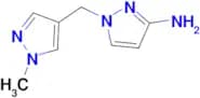 1-(1-Methyl-1H-pyrazol-4-ylmethyl)-1H-pyrazol-3-ylamine