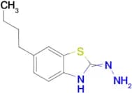 6-Butyl-2-hydrazino-1,3-benzothiazole