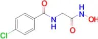 4-chloro-N-(2-(hydroxyamino)-2-oxoethyl)benzamide