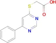 [(6-phenylpyrimidin-4-yl)thio]acetic acid