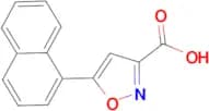 5-(1-naphthyl)isoxazole-3-carboxylic acid