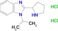 1-isopropyl-2-(pyrrolidin-2-yl)-1H-benzo[d]imidazole dihydrochloride