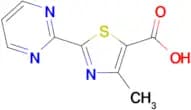 4-methyl-2-pyrimidin-2-yl-1,3-thiazole-5-carboxylic acid