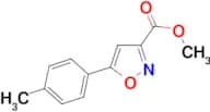 Methyl 5-(4-methylphenyl)isoxazole-3-carboxylate