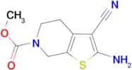 Methyl 2-amino-3-cyano-4,7-dihydrothieno[2,3-c]pyridine-6(5H)-carboxylate