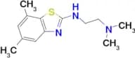 N'-(5,7-dimethyl-1,3-benzothiazol-2-yl)-N,N-dimethylethane-1,2-diamine