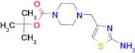 Tert-butyl 4-[(2-amino-1,3-thiazol-4-yl)methyl]piperazine-1-carboxylate
