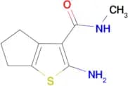 2-amino-N-methyl-5,6-dihydro-4H-cyclopenta[b]thiophene-3-carboxamide