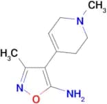 3-methyl-4-(1-methyl-1,2,3,6-tetrahydropyridin-4-yl)isoxazol-5-amine