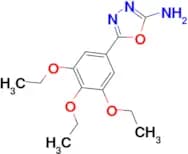 5-(3,4,5-triethoxyphenyl)-1,3,4-oxadiazol-2-amine