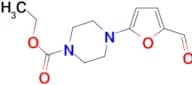 Ethyl 4-(5-formyl-2-furyl)piperazine-1-carboxylate