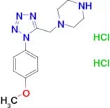 1-{[1-(4-methoxyphenyl)-1H-tetrazol-5-yl]methyl}piperazine dihydrochloride