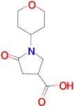 5-oxo-1-(tetrahydro-2H-pyran-4-yl)pyrrolidine-3-carboxylic acid