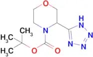 Tert-butyl 3-(1H-tetrazol-5-yl)morpholine-4-carboxylate