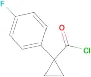 1-(4-fluorophenyl)cyclopropane-1-carbonyl chloride