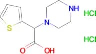 Piperazin-1-yl(2-thienyl)acetic acid dihydrochloride