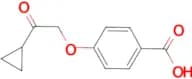 4-(2-cyclopropyl-2-oxoethoxy)benzoic acid